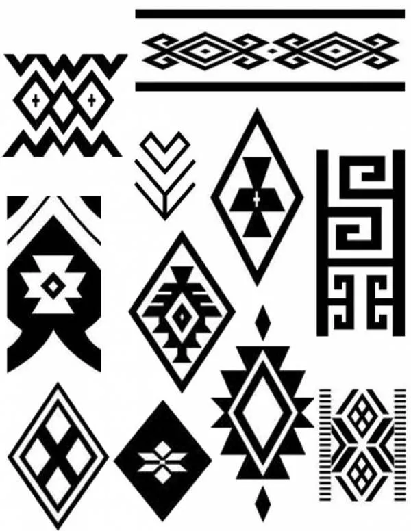 Simbolos aztecas para colorear - Imagui