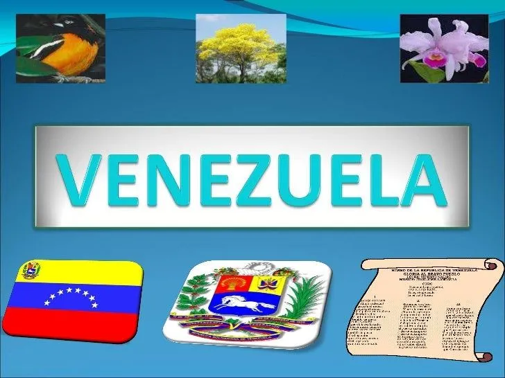 Simbolos naturales de venezuela