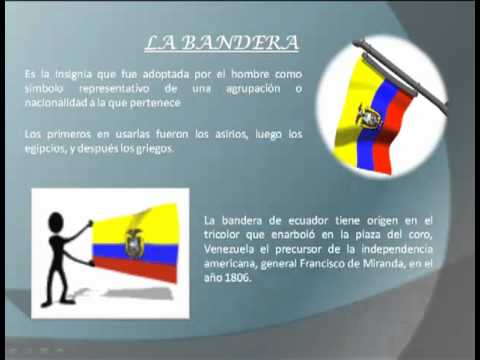 Los simbolos patrios de Ecuador - YouTube