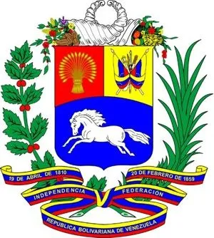 La bandera para colorear de Venezuela - Imagui