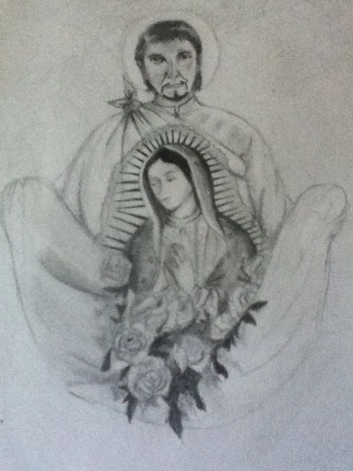 Similiar Virgen De Guadalupe A Lapiz Keywords
