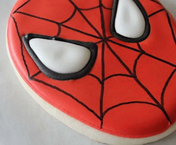 Simple Spider-Man Cookies | The Sweet Adventures of Sugar Belle