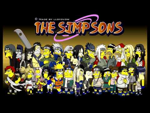 Les Simpson Naruto akatsuki - Imagui