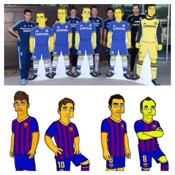 Los Simpsons olvidan la publicidad del Barcelona, respetan la del ...