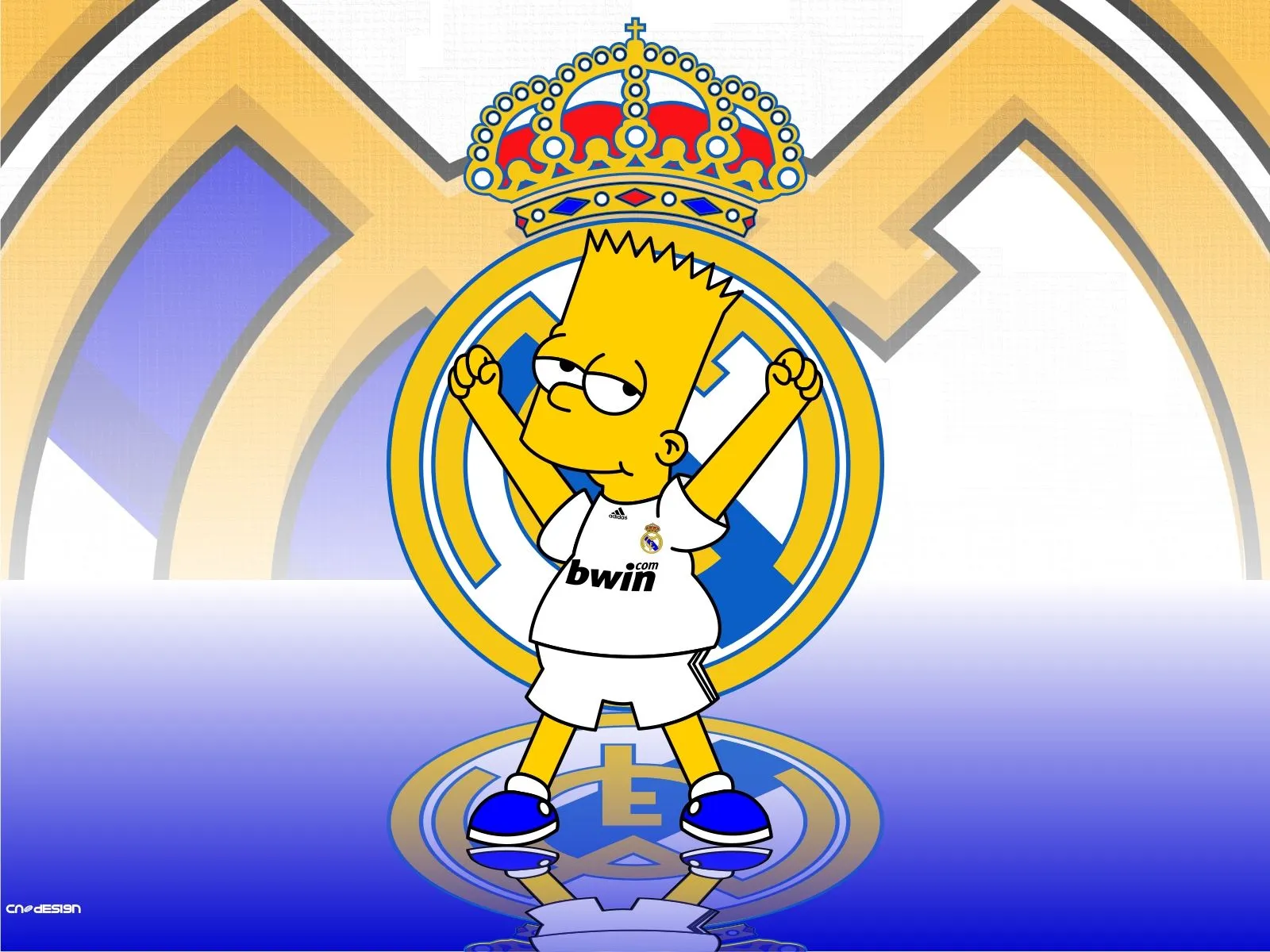 bart real madrid Simpsons del Real Madrid