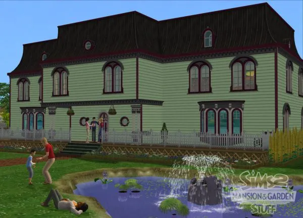 Los Sims 2 Mansiones y jardines accesorios