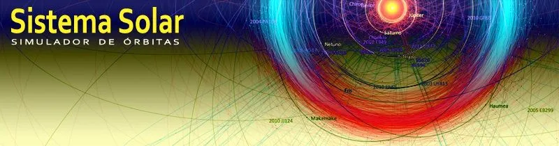 Simulação de órbitas do Sistema Solar
