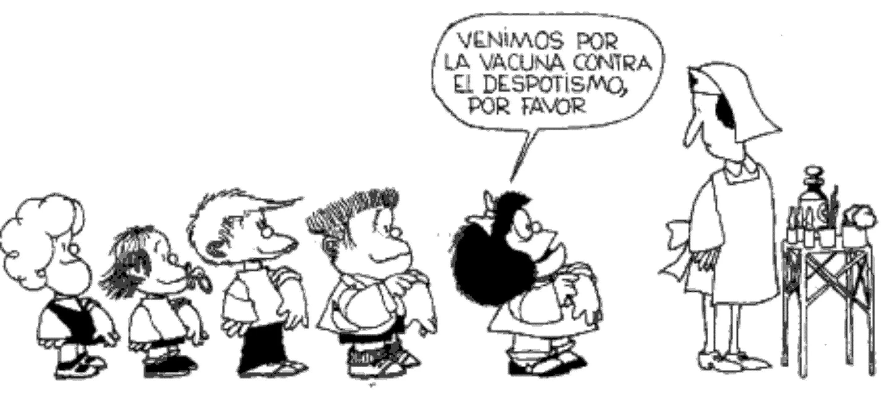 Síndrome coleccionista: Frases de Mafalda. Mi gran heroína