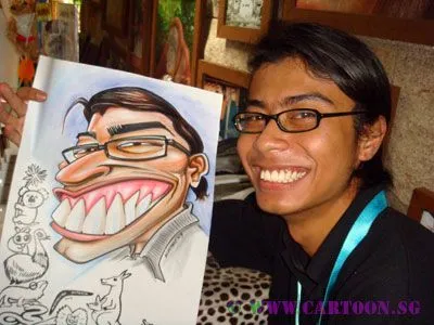 singapore caricature artist Archives - "Cartoon.SG" Professional ...