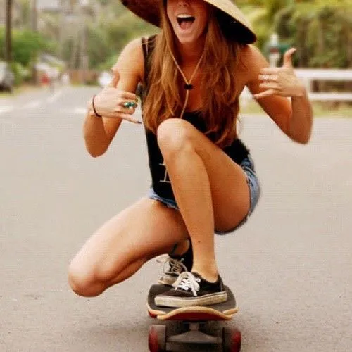 Vans Skateboarding Tumblr Girls - 365 funny pics