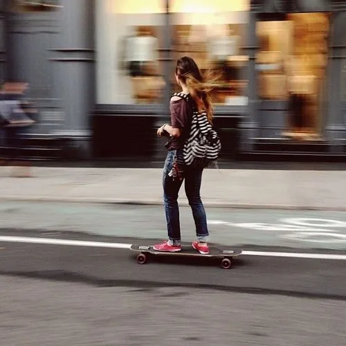 Skate Girl :: | No skateboarding | Pinterest