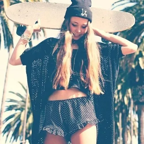 Skater girl fashion style :) | FASHION STYLE ❤ | Pinterest