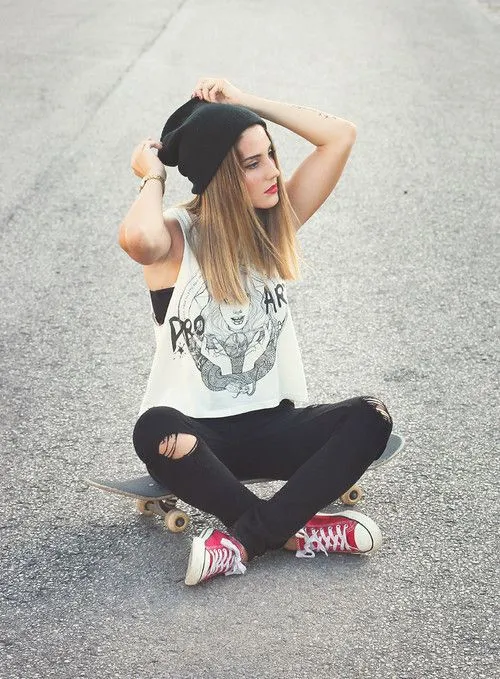 Skater girl style tumblr - Imagui