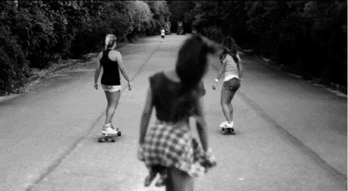 skater girls gif | Tumblr