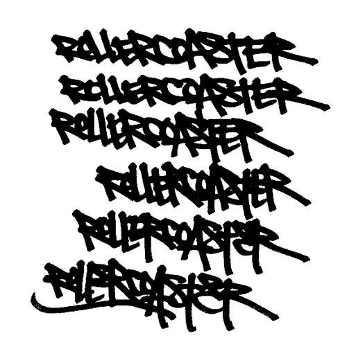 Sketch Graffiti Letters "Rollercoaster " / Graffiti Alphabet ...
