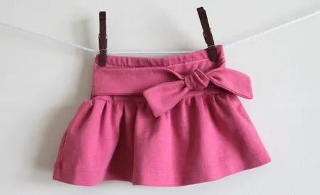 Skirt for a little girl DIY- Como hacer una falda para niña ...