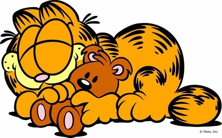 Sleepy Garfield | Garfield | Pinterest