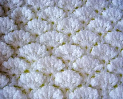 Modelos de mantillas para bebé al crochet - Imagui