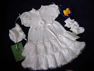 Slog acerca de vestido bebe tejido crochet bautizo - página 2