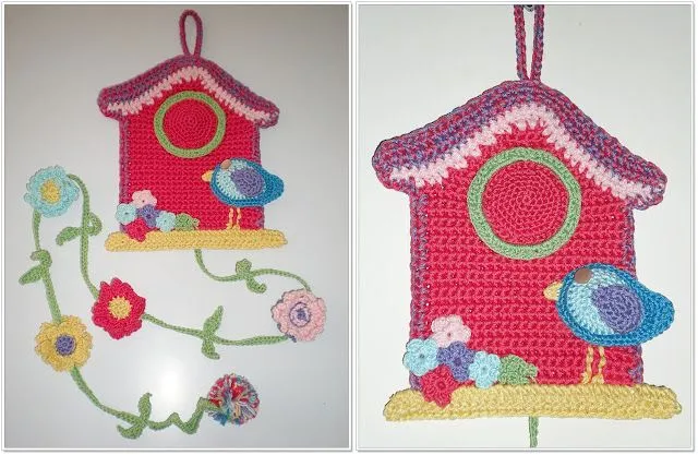 Small Things of Crochet: Casita de pájaros