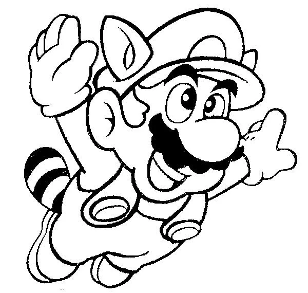 Imagenes de Mario Bros 3 para colorear - Imagui