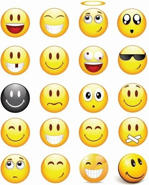 Smilies vectorial Cool Icon Set Vector icono - vectores gratis ... Smilies vectorial Cool Icon Set Vector icono - vectores gratis ...