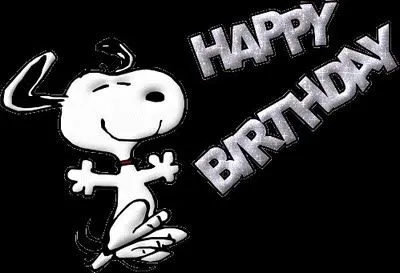 Snoopy cumpleaños - Imagui