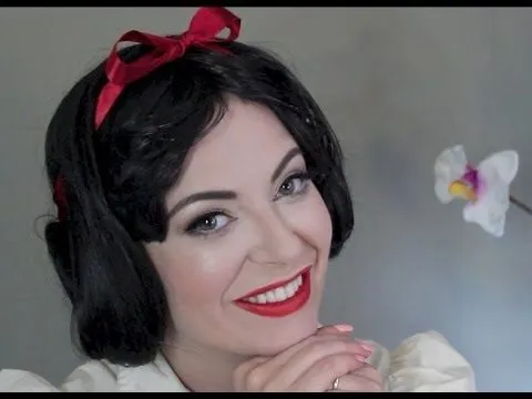 Snow White Makeup tutorial-Blanca Nieves tutorial de Maquillaje