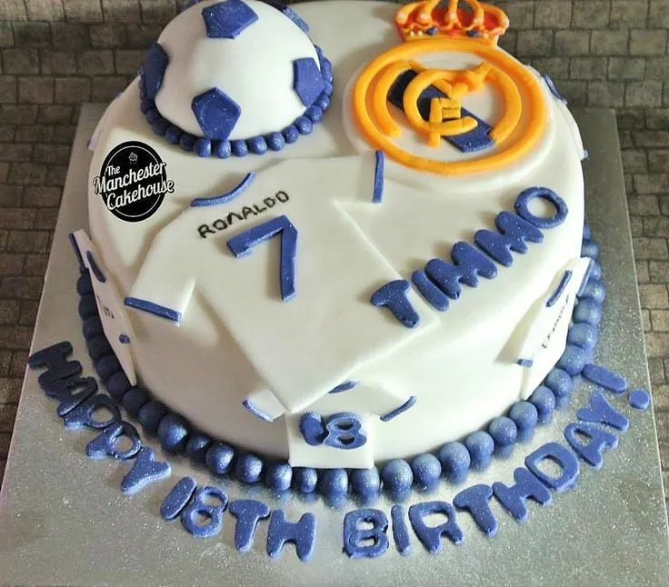 soccer, real madrid on Pinterest | Real Madrid Cake, Real Madrid ...