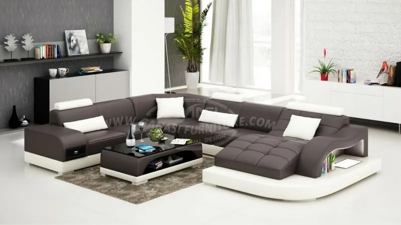 El último sofá de diseño sofá de la sala, nuevo modelo de muebles ...