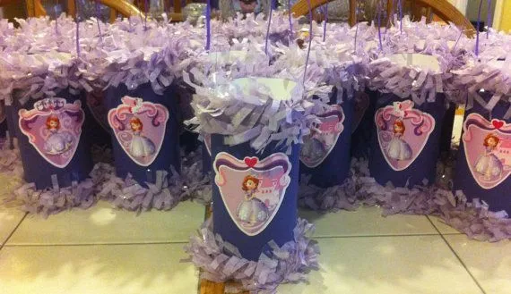 Sofia the First Mini Pinata Party Favor/Goodie Bag on Etsy, $2.00 ...