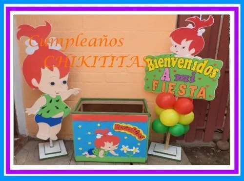 flinstones on Pinterest | Pebbles Flintstone, Birthday Party Ideas ...