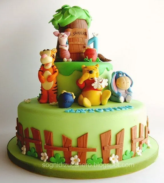 sogni di zucchero: Winnie the pooh cake