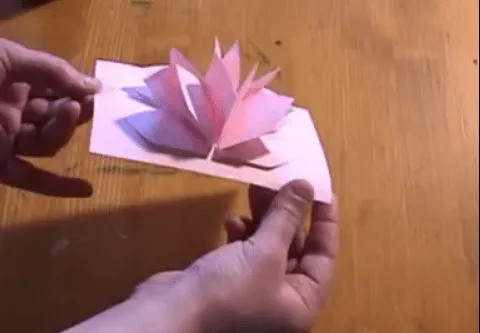 Como hacer una flor de loto en papel ~ Solountip.com