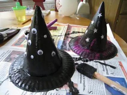 Sombrero de bruja para Halloween « Manualidades Sombrero de bruja para Halloween « Manualidades