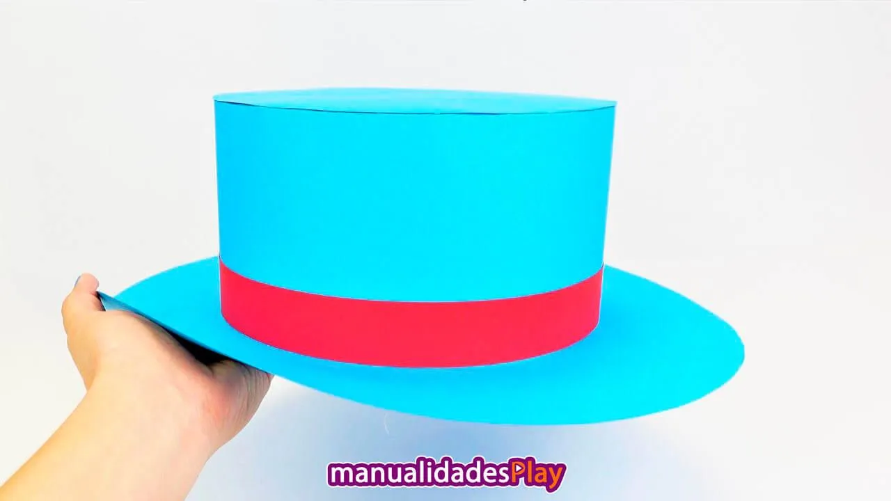 Cómo hacer un Sombrero de cartulina Fácil - Manualidades Play
