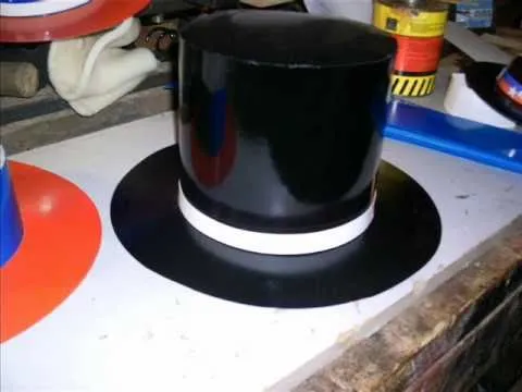 Como hacer un sombrero de copa en foami - Imagui