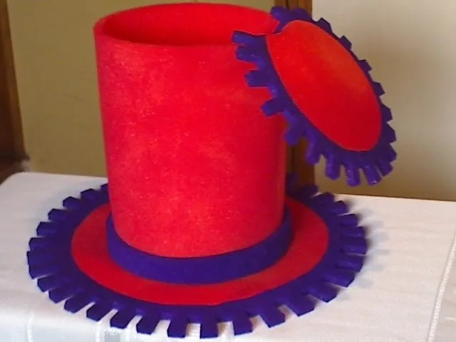 Sombreros de goma espuma cotillon - Imagui