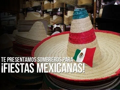 Sombreros para ¡fiestas mexicanas! - YouTube