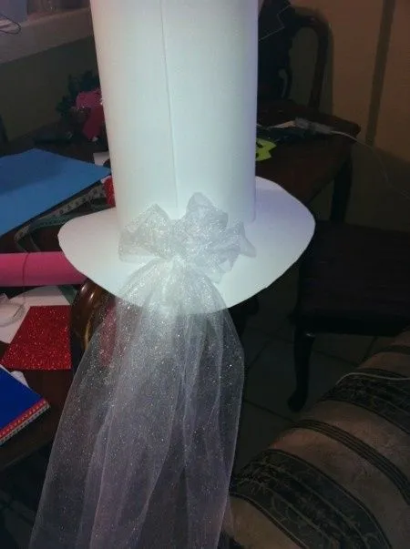 Como hacer sombreros de foami para bodas - Imagui