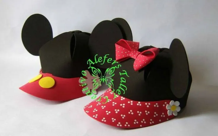 Gorras de Minnie and Mickey Mouse | Sombreros, Gorras (Hat ...