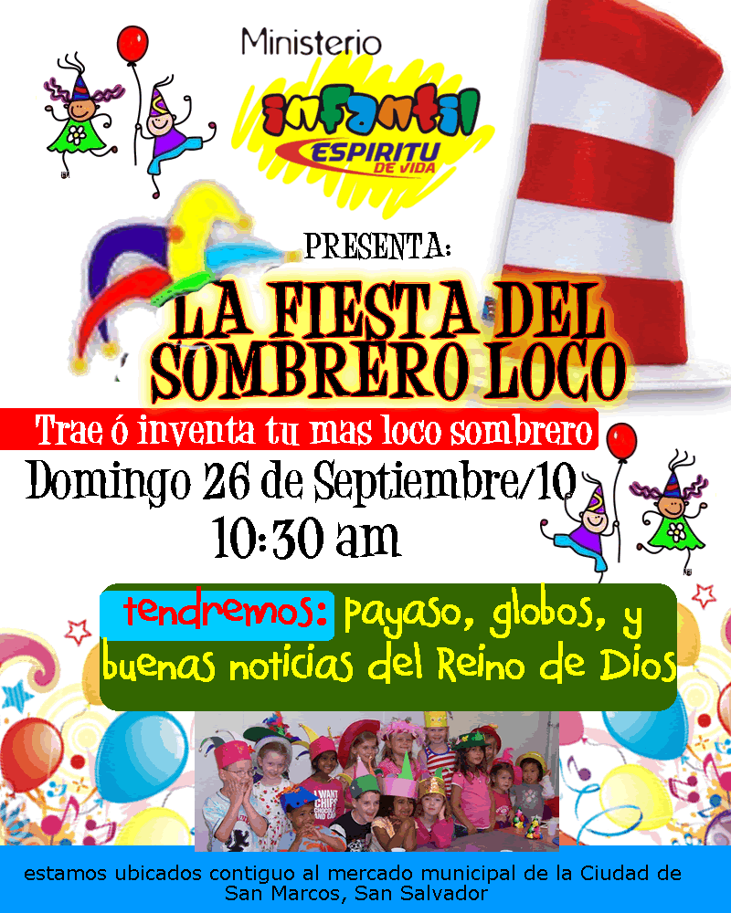 Sombreros locos… Ven y diviertete!!! « PreJusXtreme