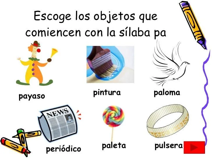 Sonido Inicial Consonante P Sonido Inicial Consonante P