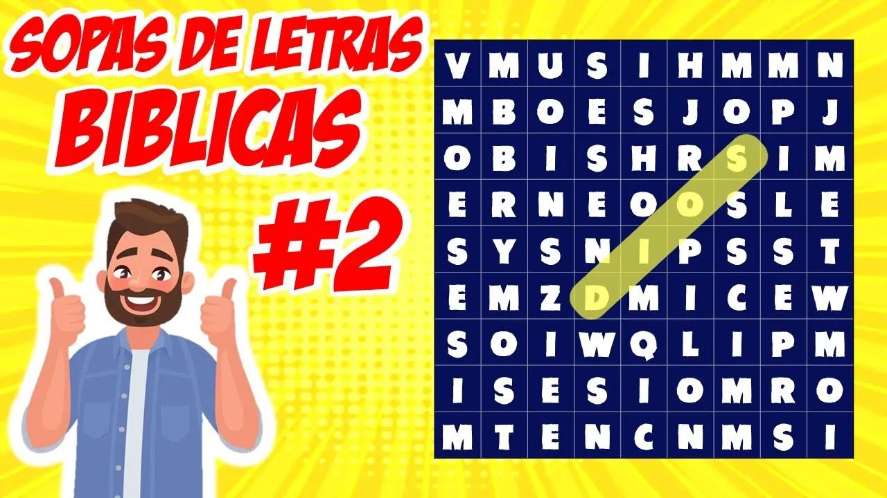 SOPA DE LETRAS BIBLICA #2 / CUESTIONARIO BIBLICO - YouTube SOPA DE LETRAS BIBLICA #2 / CUESTIONARIO BIBLICO - YouTube