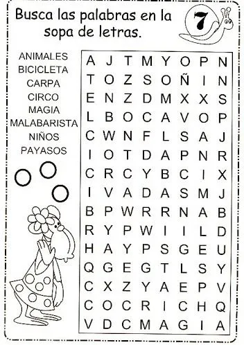 SOPAS DE LETRAS-CRUCIGRAMAS | ACTIVIDADES FOTOCOPIABLES PARA NIVEL ... SOPAS DE LETRAS-CRUCIGRAMAS | ACTIVIDADES FOTOCOPIABLES PARA NIVEL ...
