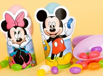 Soporte para huevos de Pascua: Mickey y Minnie > Decoracion Infantil y ...