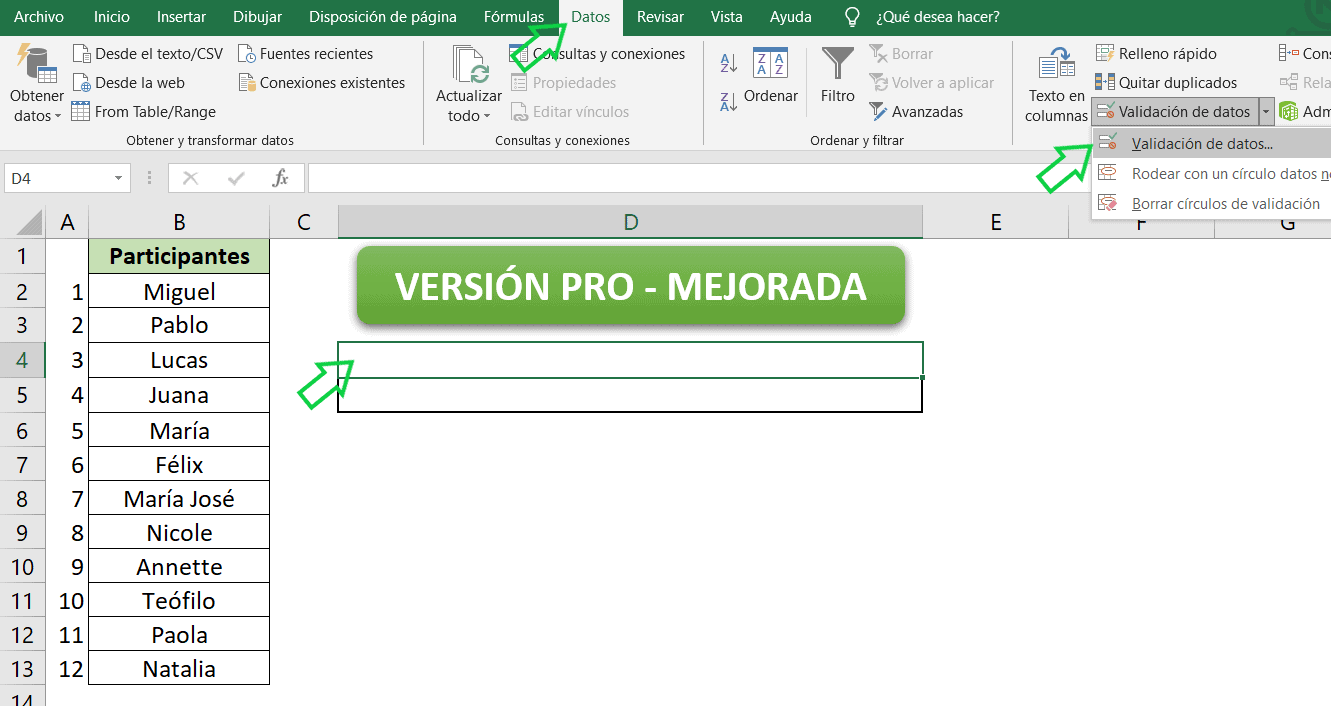 Cómo hacer un SORTEO en Excel - Excelyfinanzas.com