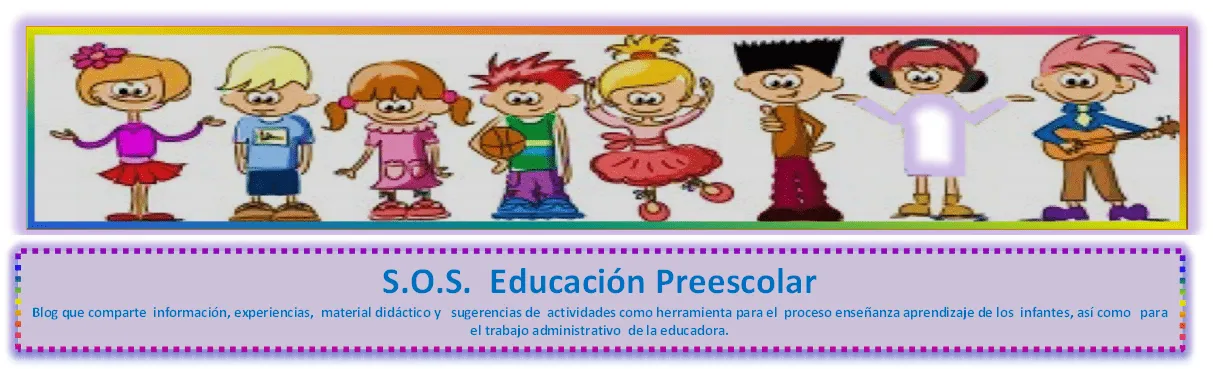 S.O.S. Educación Preescolar: Distintivos o Etiquetas para los ...