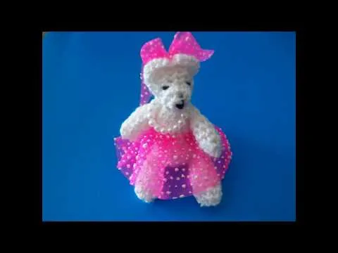 Souvenir para Bodas o Quince Años en crochet - YouTube