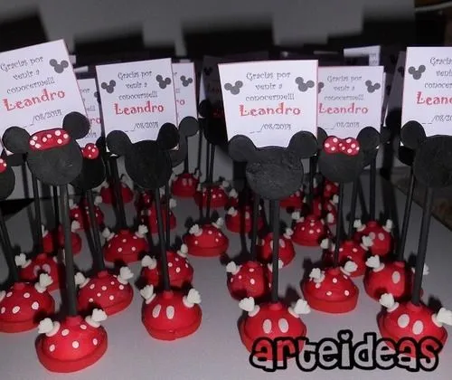 Souvenirs infantiles de Mickey y mini - Imagui